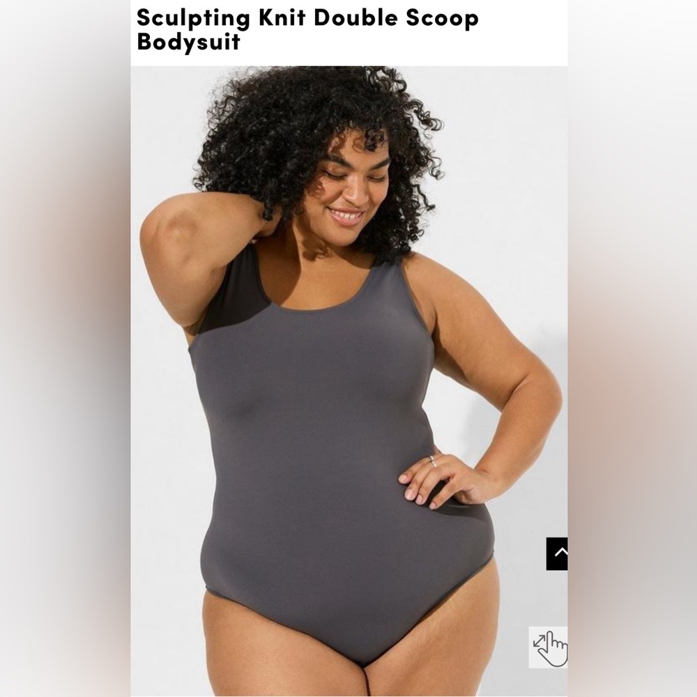 Torrid, Grey, Bodysuit, tank top